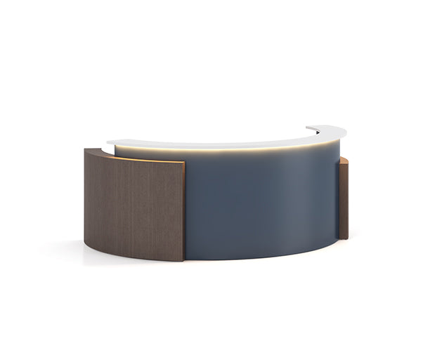 KA22 Gramy Executive Desk with Storage Side Cabinets
