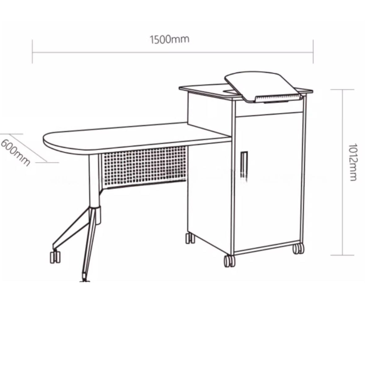 KAD30 Venez School Classroom Podium Table