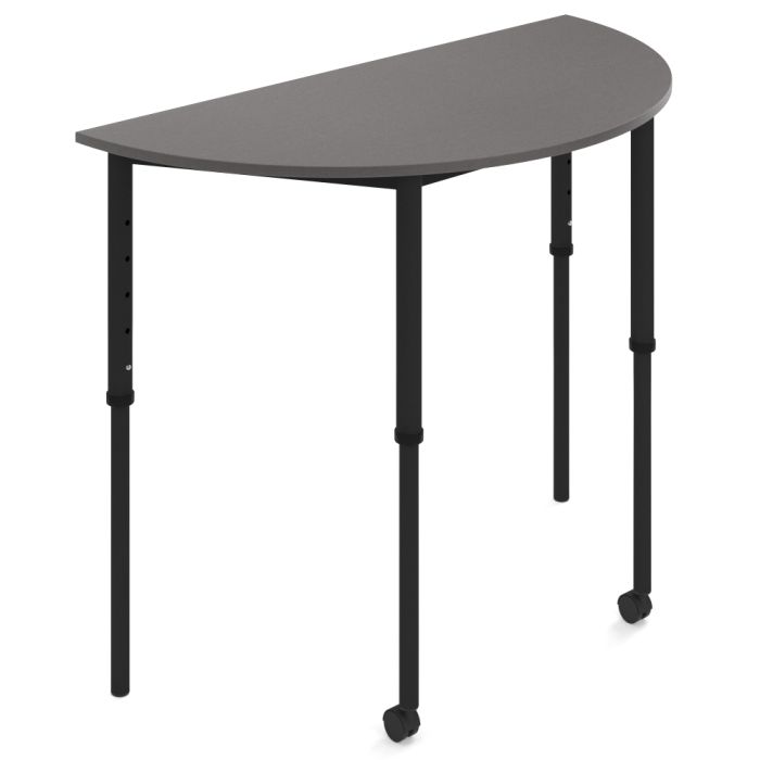 KS058 Fresco Curved Sit-Stand Student Table|Sit-Stand Student Table