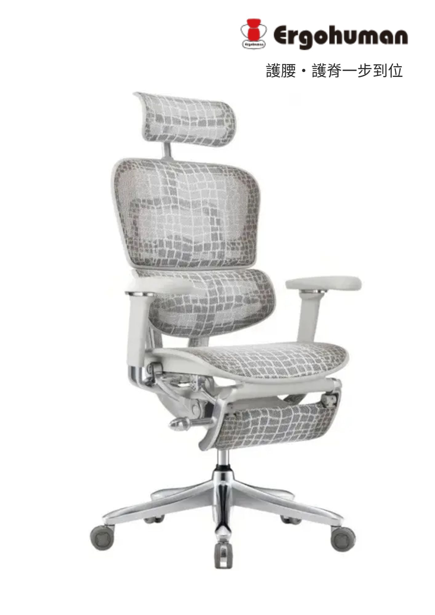 Ergohuman SE Pro 2.0 限量版鱷魚紋網布人體工學辦公椅