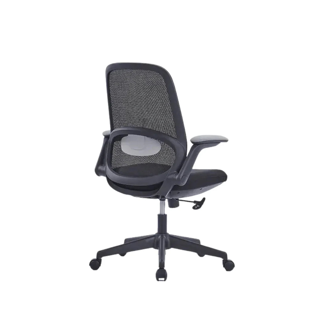 KH-002 L Fly Middle Back Folding Armrests-Ergonomic Office Chair