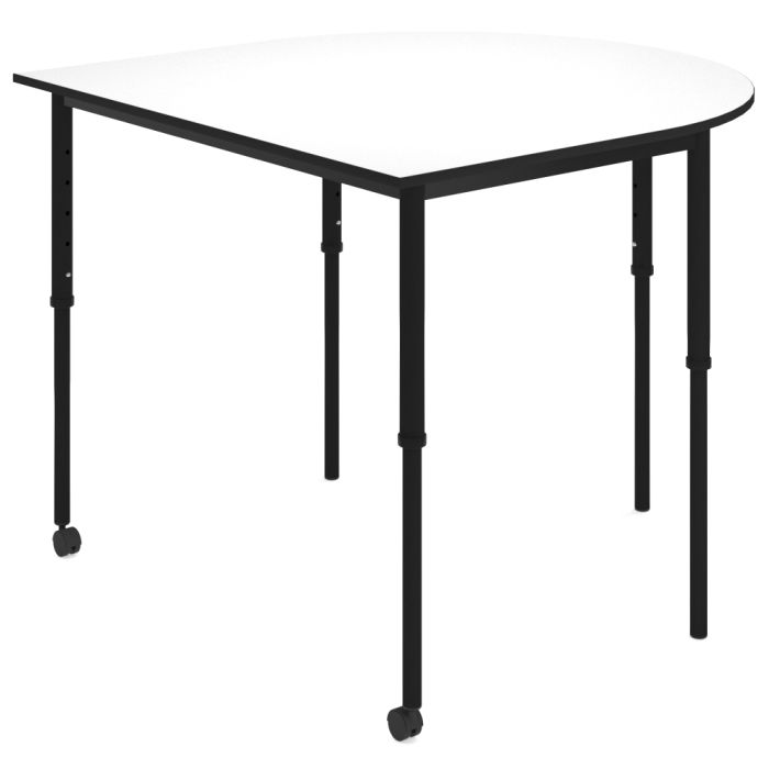 KS056 D-End Sit-Stand Adjustable School Desk