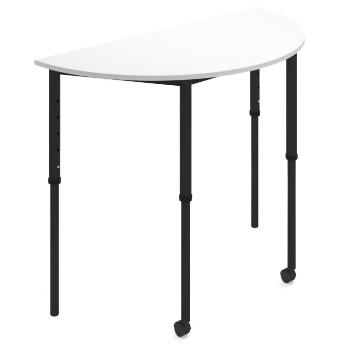 KS058 Fresco Curved Sit-Stand Student Table|Sit-Stand Student Table