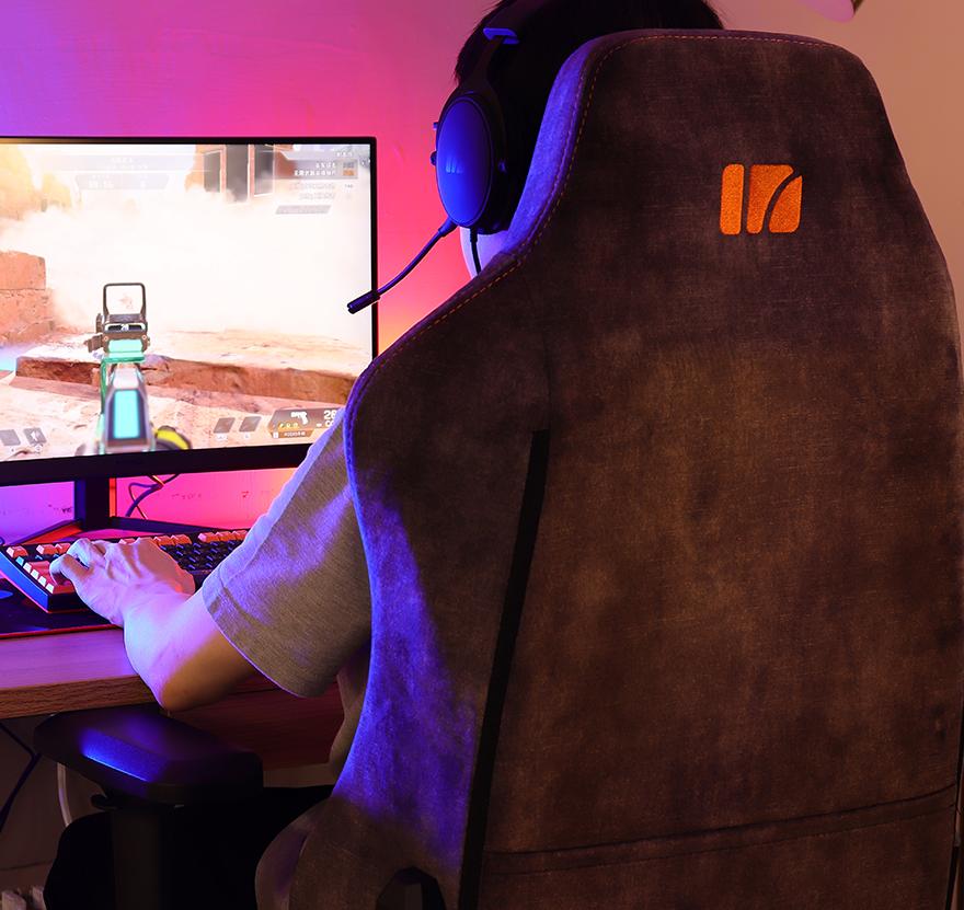 irocks T28 Plus 貓抓布人體工學辦公椅電腦椅