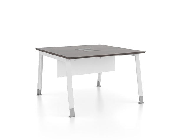KA16 Noqi Desk with Storage Side Cabinet