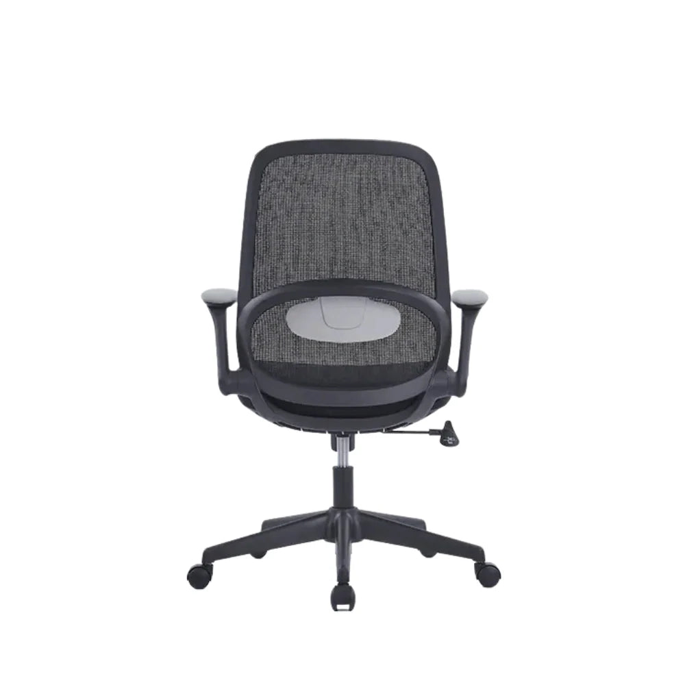 KH-002 L Fly Middle Back Folding Armrests-Ergonomic Office Chair