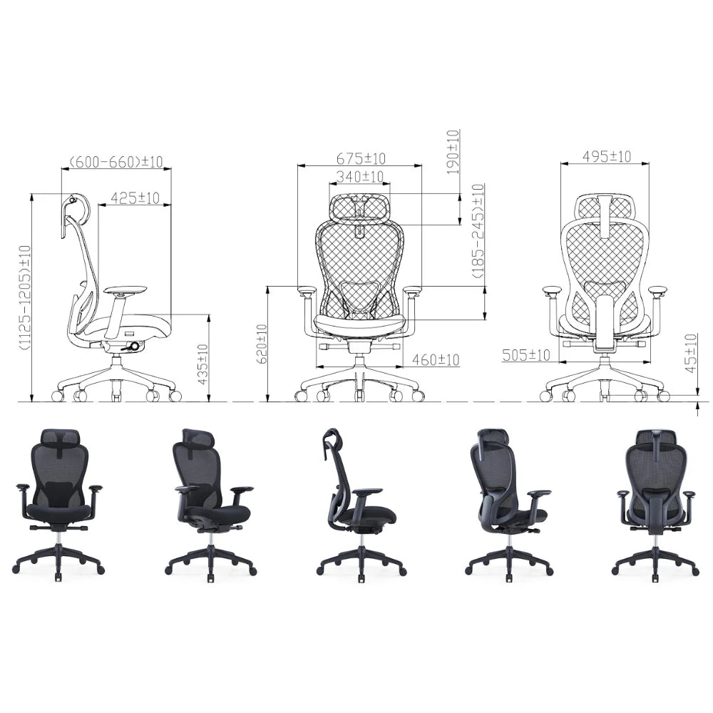 KH601-L Speak 中背進階人體工學電腦椅
