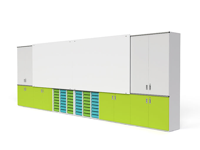 CS003 Scuola Teaching Wall|Innovative Teaching Wall Cabinet