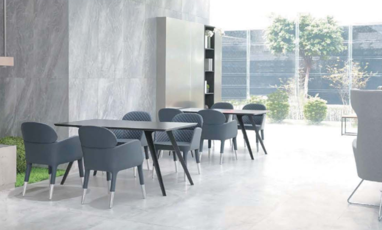 KSY086-OU Pausa 時尚布藝辦公室洽談會客椅