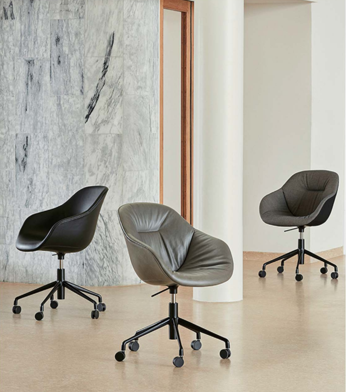 KSY078-OU Notte 時尚布藝洽談會客餐椅