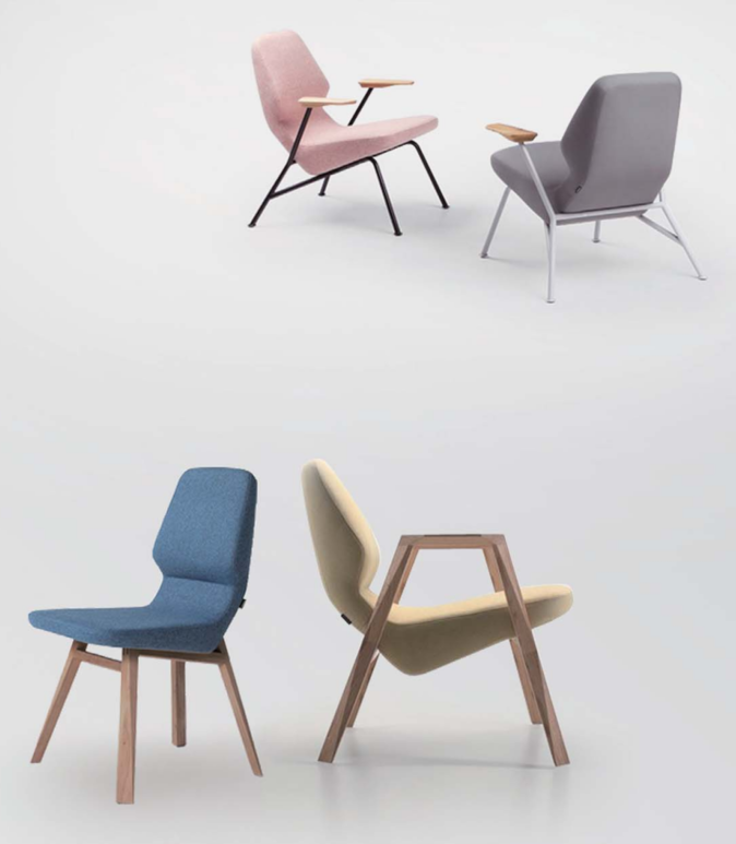 KSY066-OU Soffice 簡約辦公室布藝休閒椅