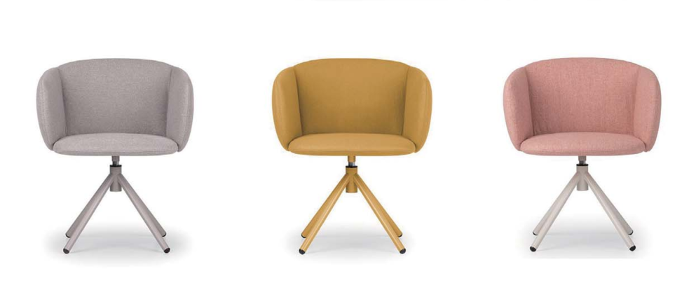 KSY069-OU Isola 時尚簡約布藝扶手休閒椅