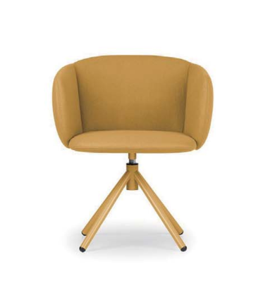 KSY069-OU Isola 時尚簡約布藝扶手休閒椅