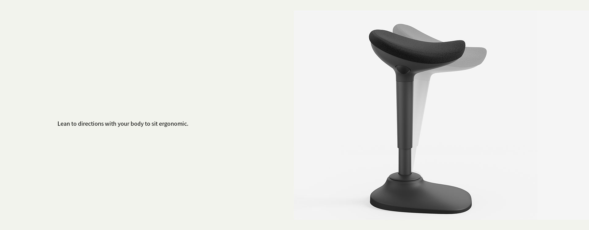 BS032D Sfera 人體工學站立式搖擺吧椅