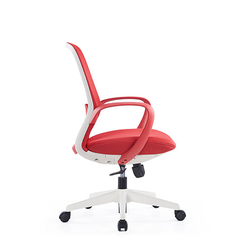 KH533A Waldo High Resilience Thick Cushion Mesh Office Chair (Red) | Premium Comfort Chair