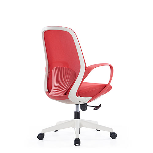 KH533A Waldo High Resilience Thick Cushion Mesh Office Chair (Red) | Premium Comfort Chair
