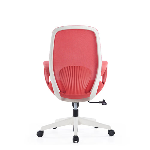 KH533A Waldo High Resilience Thick Cushion Mesh Office Chair (Red) | Premium Comfort Chair