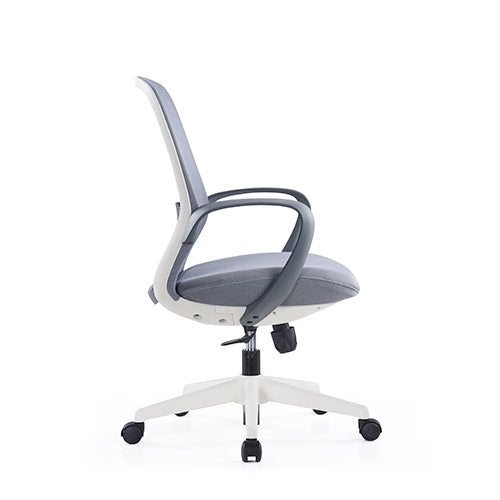 KH533B Waldo High Resilience Thick Cushion Mesh Office Chair (Gray)|Premium Comfort Chair