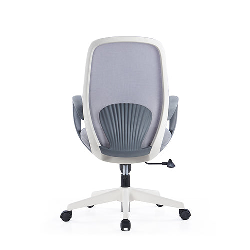 KH533B Waldo High Resilience Thick Cushion Mesh Office Chair (Gray)|Premium Comfort Chair