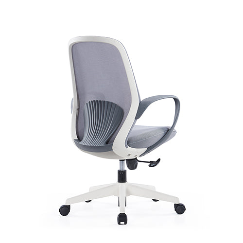KH533B Waldo High Resilience Thick Cushion Mesh Office Chair (Gray)|Premium Comfort Chair