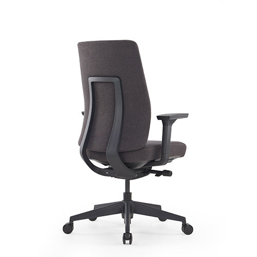 KH-K55B High Back Office Chair Black Legs Design + 3D Armrests