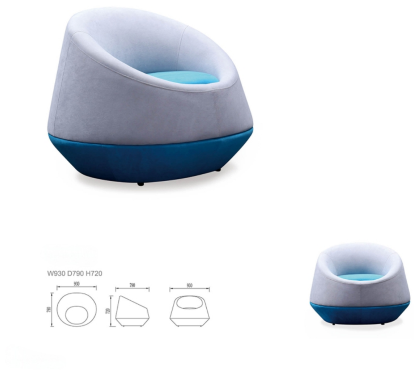 ST179 Porto 現代布藝坐墩梳化