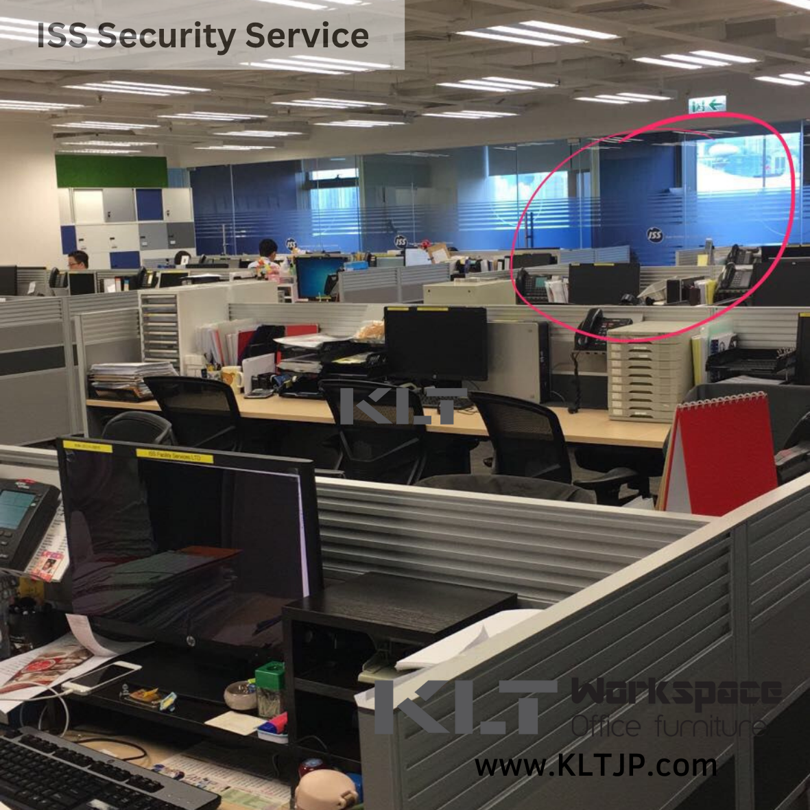 JBA005 ISS Security Service Office Furniture Project