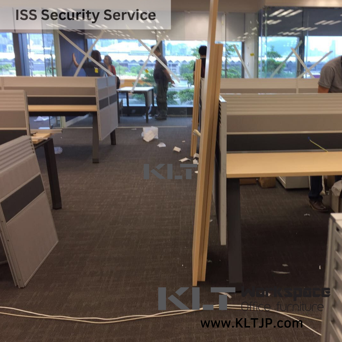 JBA005 ISS Security Service Office Furniture Project