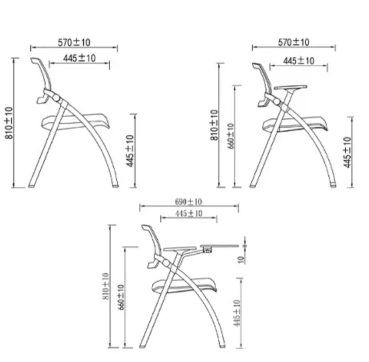 KEM046B Logica 多功能滑輪培訓椅