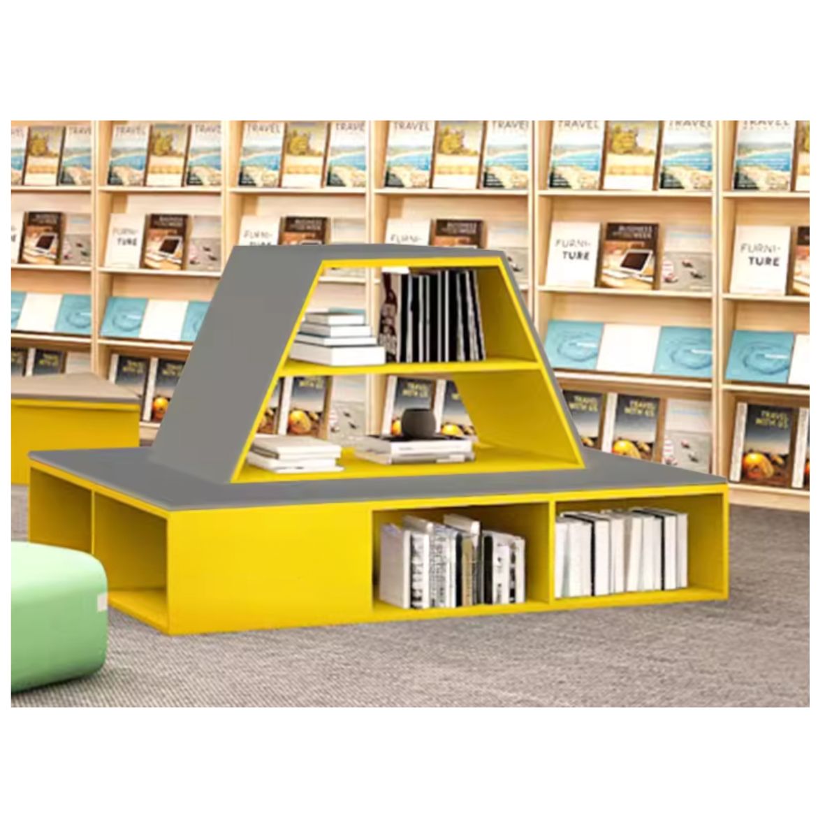 KAD105 Classe library combination low bookshelf