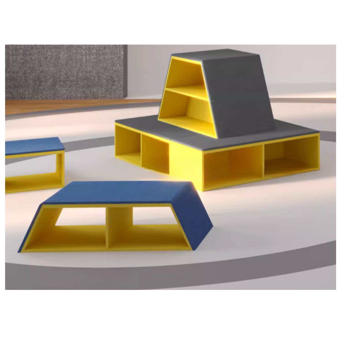KAD105 Classe library combination low bookshelf