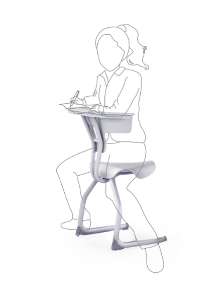 KAD13 Studio Bow-Leg Saddle Stool