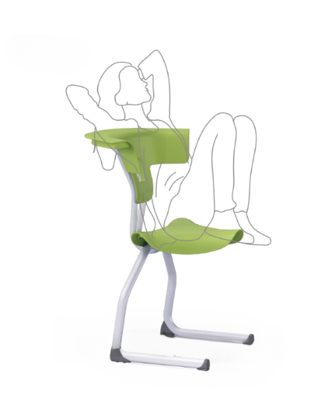 KAD13 Studio Bow-Leg Saddle Stool