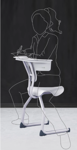 KAD13 Studio Bow-Leg Saddle Stool