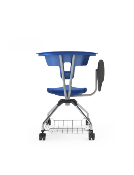 KAD17 Conf Chair with Pulley Writing Tablet and Saddle