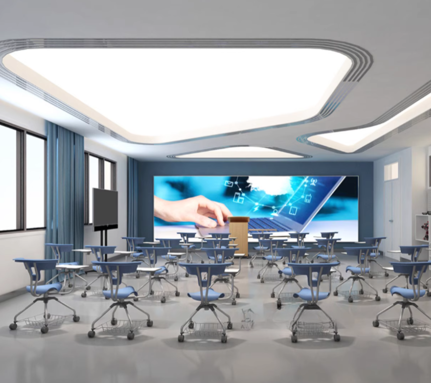 KAD17 Conf Chair with Pulley Writing Tablet and Saddle