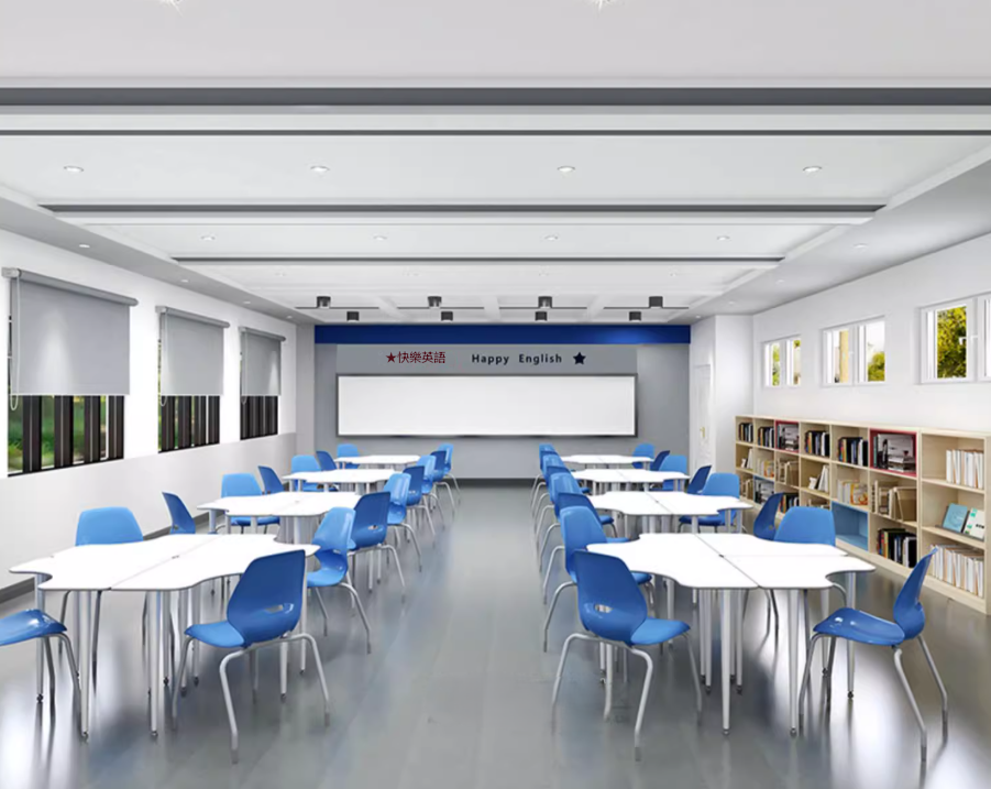 KSC002A Studio 四腳塑膠學生座椅