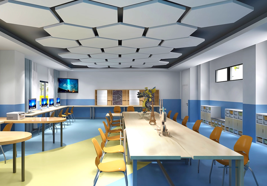 KSC002A Studio 四腳塑膠學生座椅