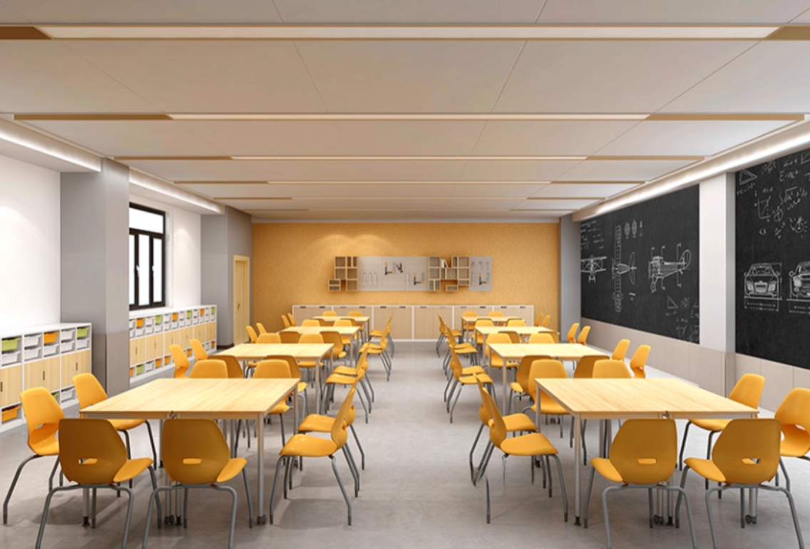 KSC002A Studio 四腳塑膠學生座椅