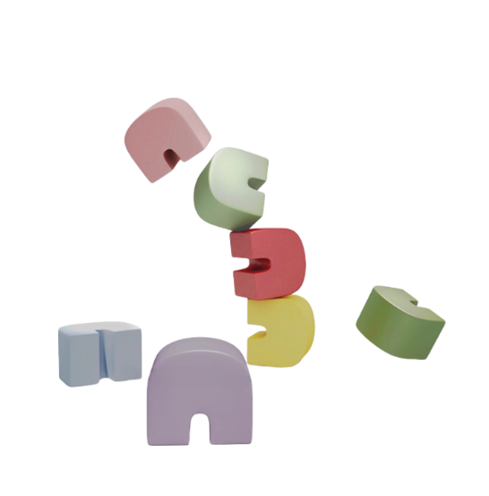 KAD7 Facile Rainbow Ben Ben Stool