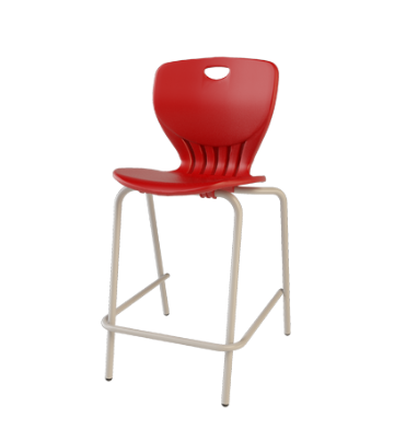 KEM085 Spire Office High Stool