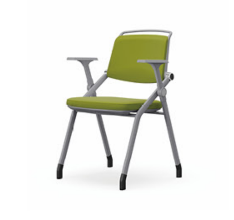 KEM118A Castor 布面摺疊培訓椅