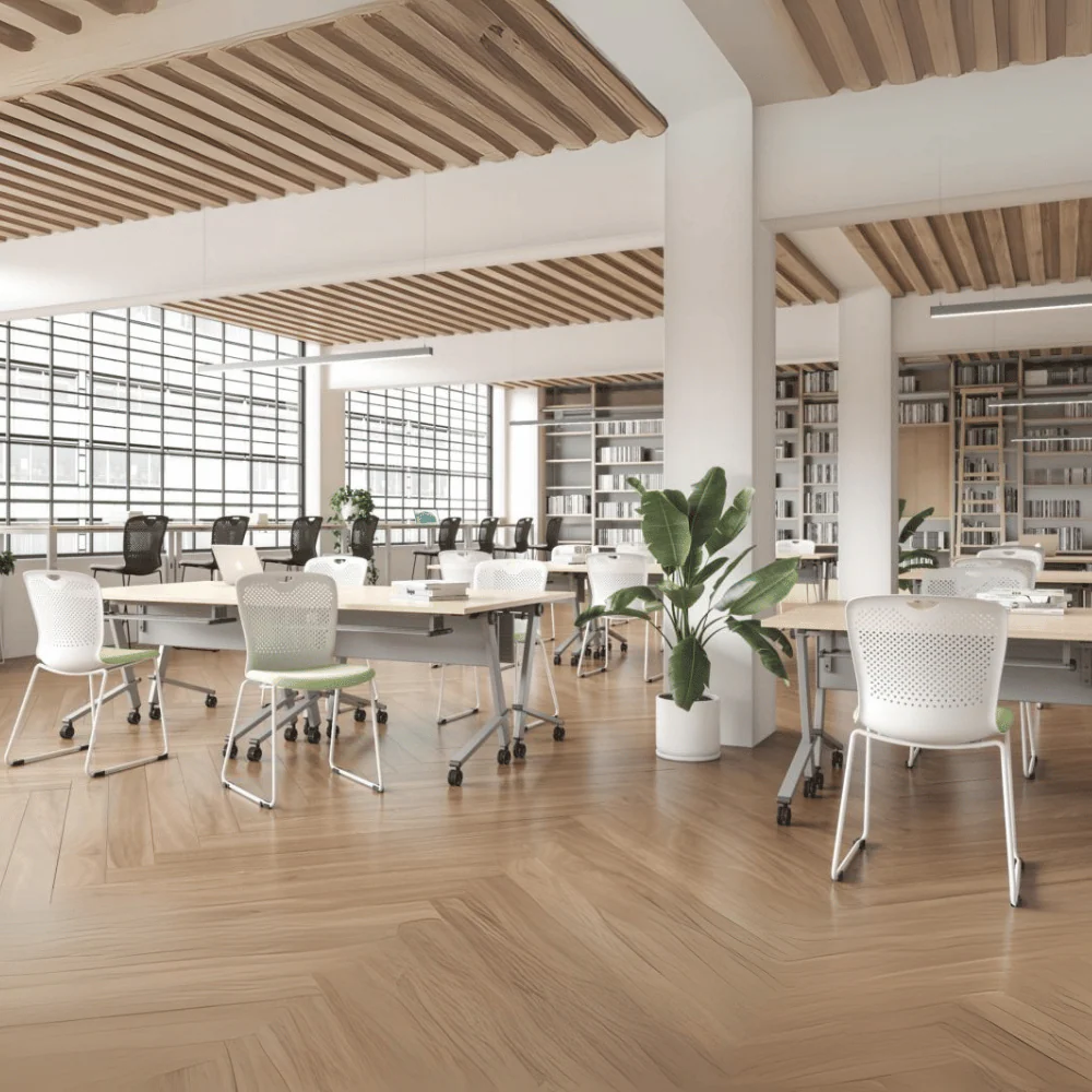 KEM065A PIVOT-A 塑膠雪橇腳培訓疊椅