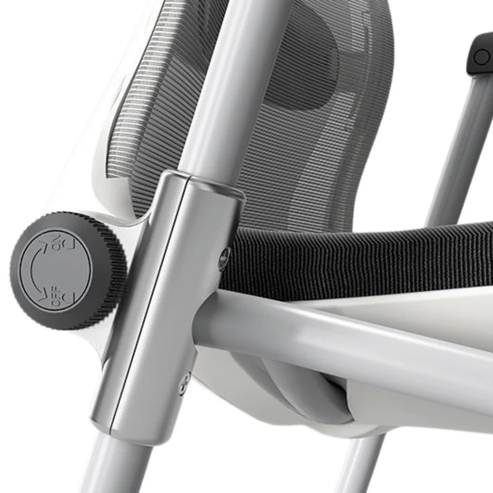 KH520L Aero Stackable Training Chair with Wheels and Writing Board