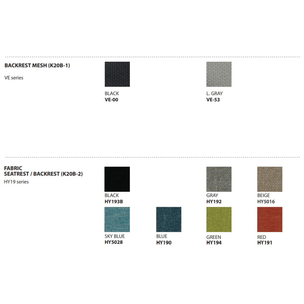 KR002 Krede K20 韓國中背人體工學辦公椅