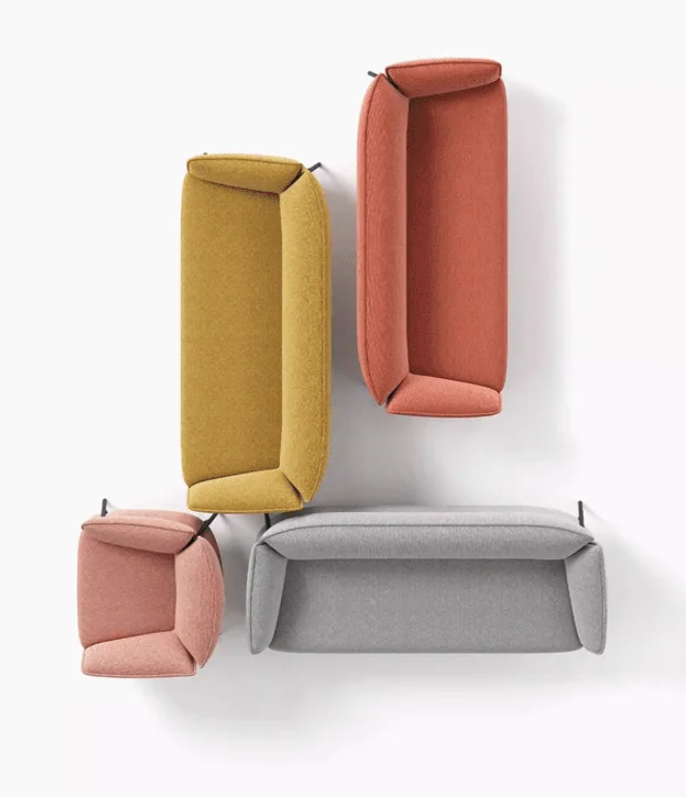 KST063 Lawson Office Fabric Single Sofa Chair