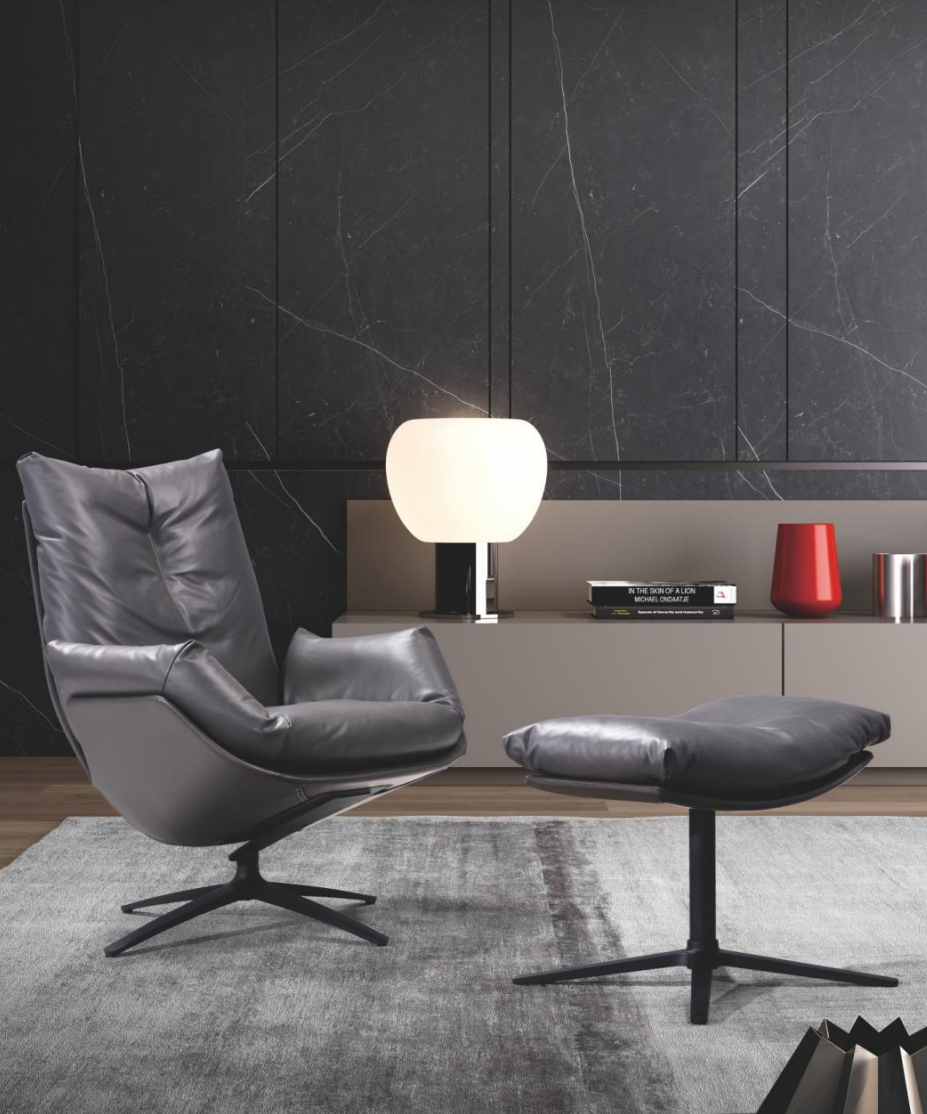 KA770130 真皮休閒椅|Leather Lounge Chair Hong Kong|KLT