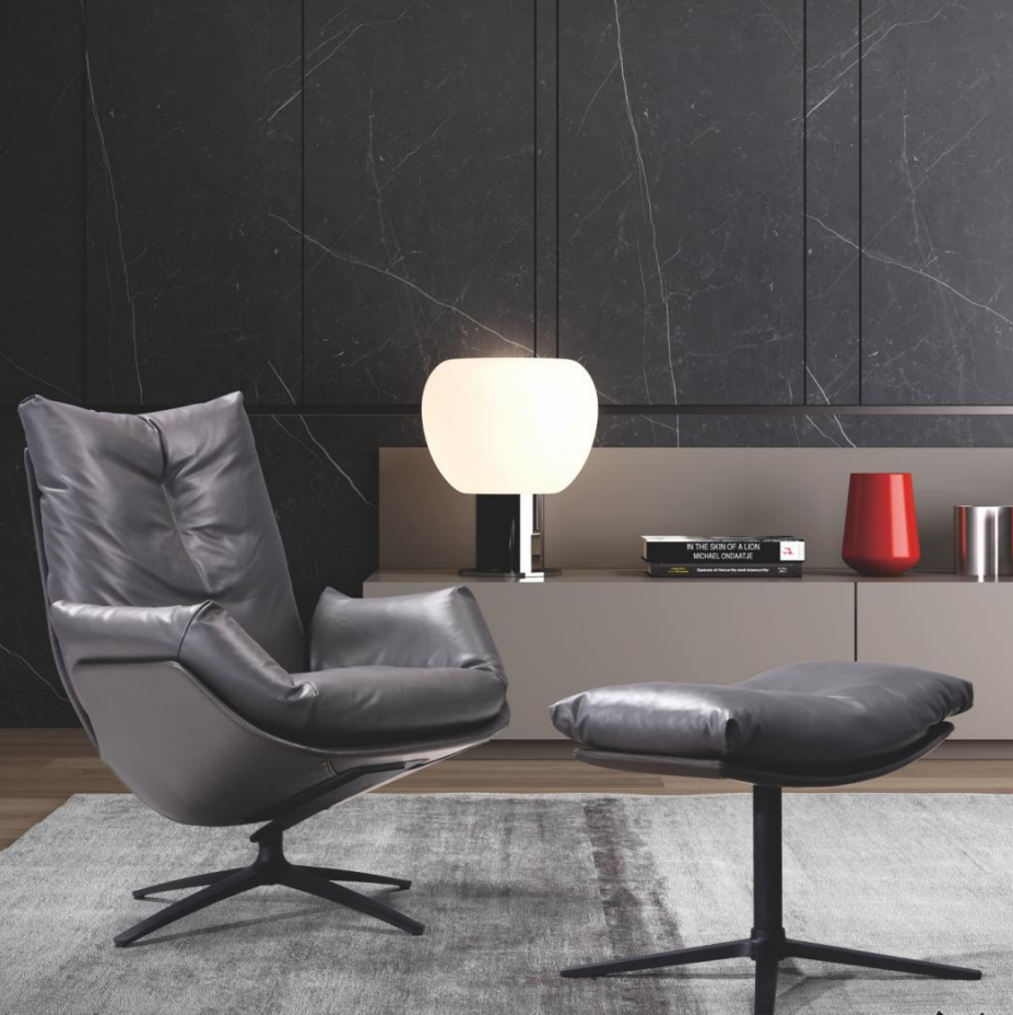 KA770130 真皮休閒椅|Leather Lounge Chair Hong Kong|KLT