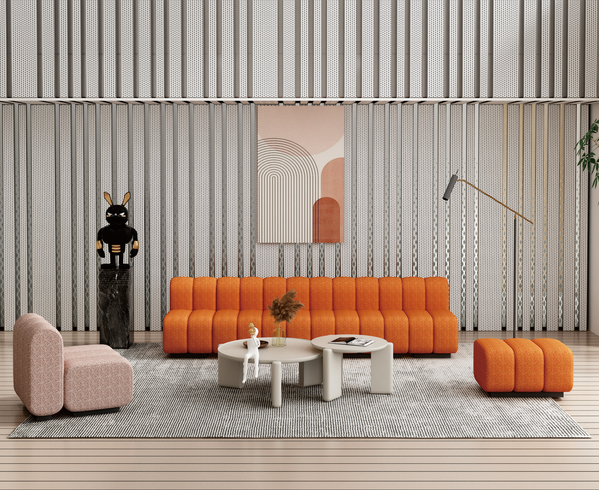 MG76017 布藝辦公梳化|Fabric Office Sofa Hong Kong|KLT
