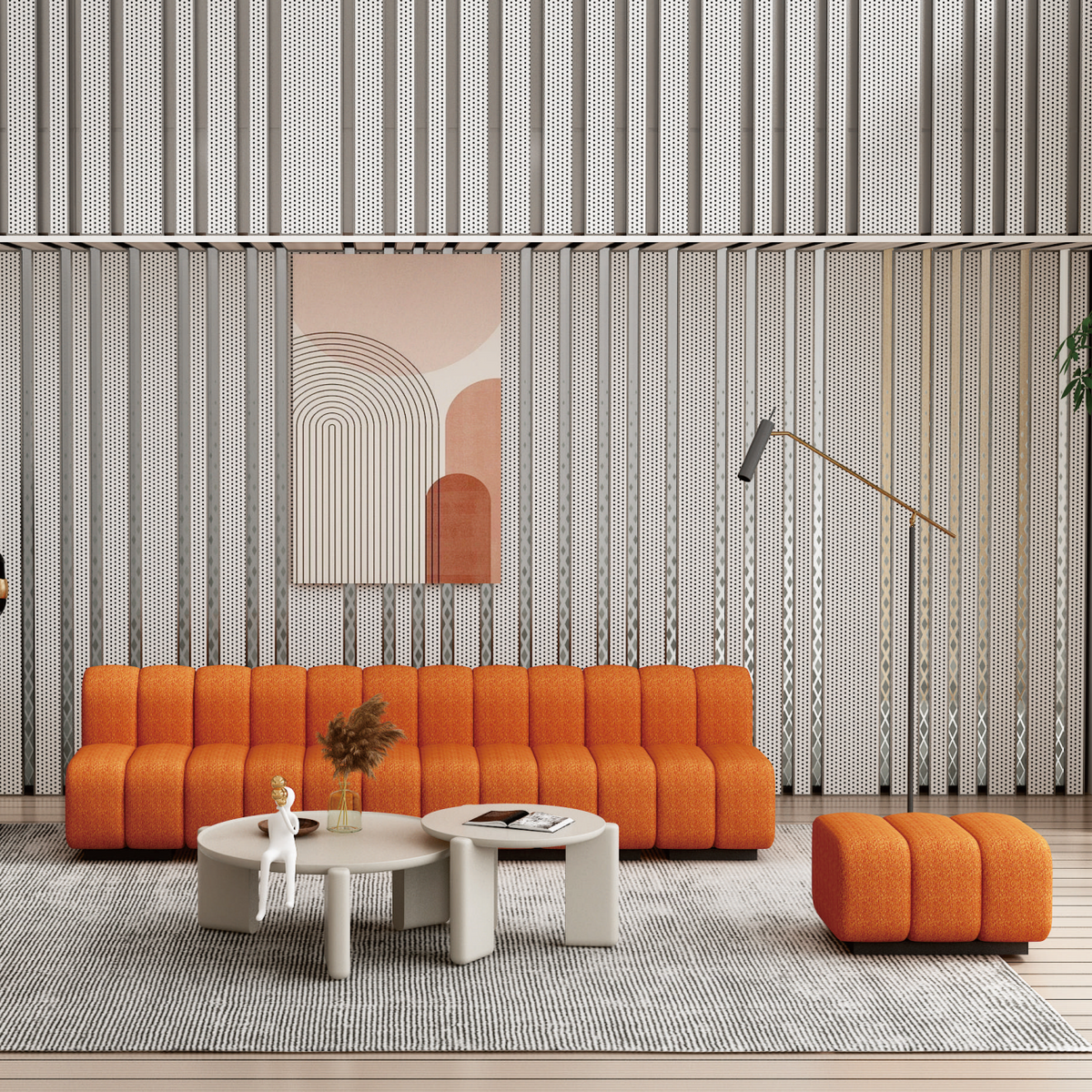 MG76017 布藝辦公梳化|Fabric Office Sofa Hong Kong|KLT